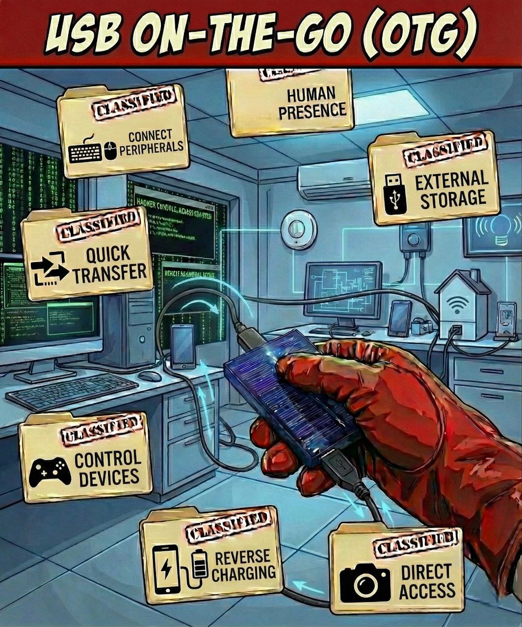 SGP Card USB OTG Illustration