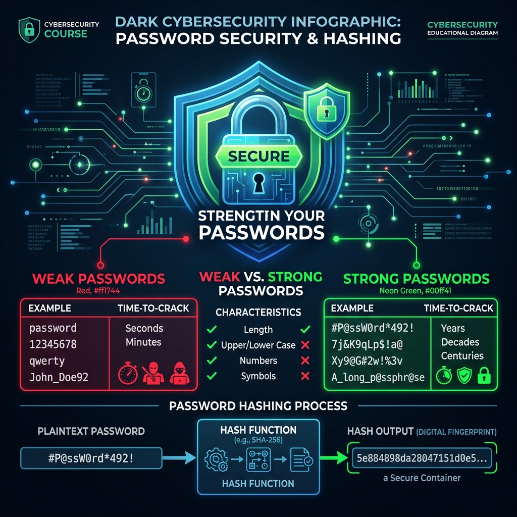 Password Security & Hashing Process