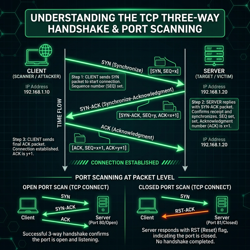 TCP Three-Way Handshake
